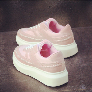 女鞋帆布鞋松糕底