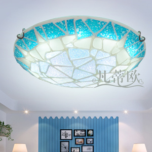 卧室吸顶灯 布艺灯罩