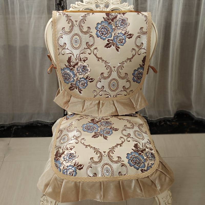 欧式餐椅垫套装 坐垫餐桌布椅子垫 椅子套座垫四季夏奢华定做包邮