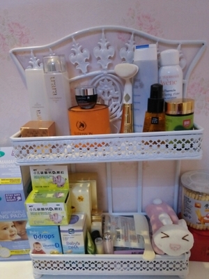 浴室洗手台洗漱台洗脸台置物架厨房收纳架台面桌上化妆品层架Rack