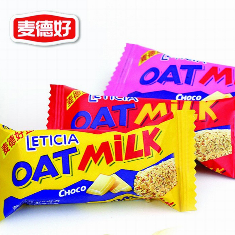 正宗麦德好营养燕麦片巧克力喜糖果低糖零食品500g约45个喜糖批发