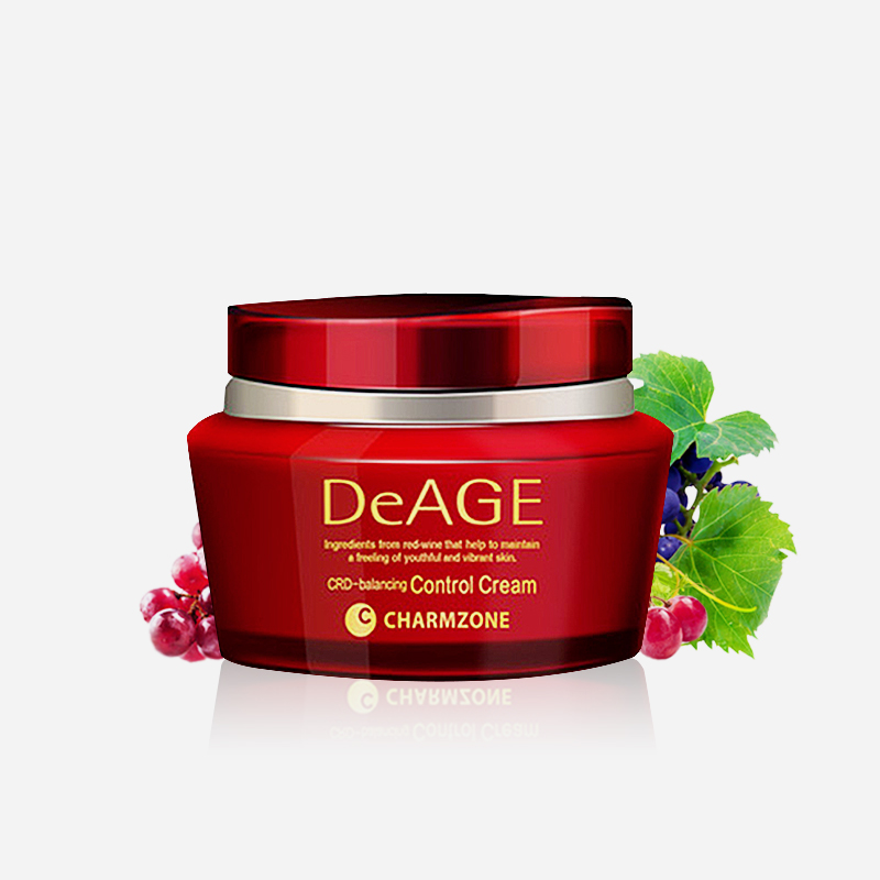 婵真红酒CRD调理霜 面部紧致按摩膏补水保湿控油去黑头护肤品女