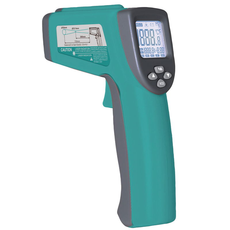 宝工高精度红外线测温仪 业双激光测温枪电子温度计手持MT-4612