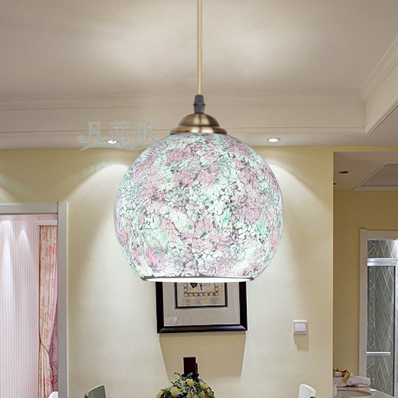 波西米亚地中海餐厅小吊灯个性吧台过道吊灯