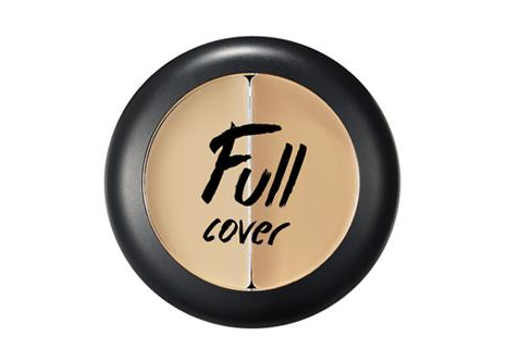 韩国正品爱茉莉Full Cove保湿双色遮瑕膏 遮盖痘印雀斑疤痕黑眼圈