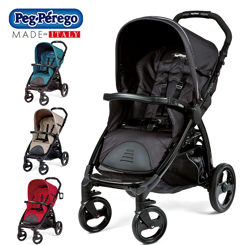 瑞典直邮意大利原装Peg Perego 高景观 婴儿手推车BOOK  可换向