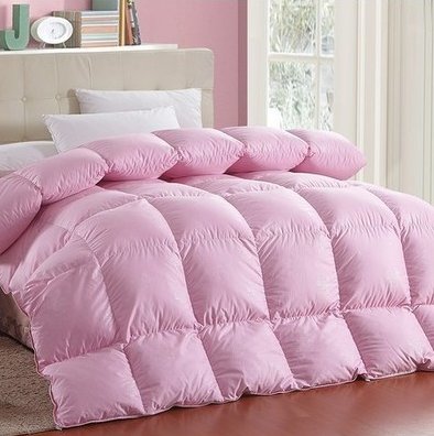 优家罗莱羽绒被95%白鹅绒正品加厚学生冬被子春秋被芯单双人特价