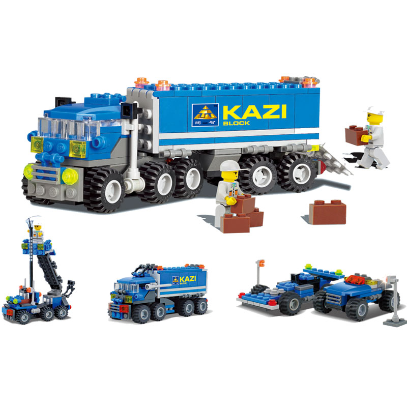 乐高式启蒙开智积木 拼装玩具军事飞机坦克巴士 儿童益智拼插玩具