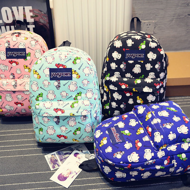 书包中小学生书包男女3-4-5-6年级女童帆布双肩背包韩版儿童书包