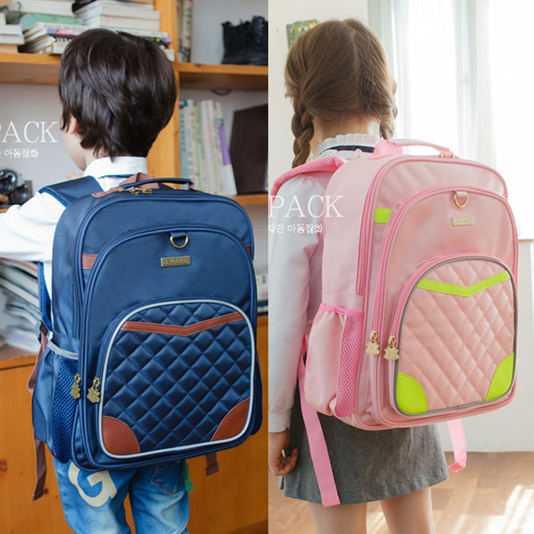 韩国正品儿童书包6-12周岁小学生1-3-4-6年级男童女孩护脊背包潮