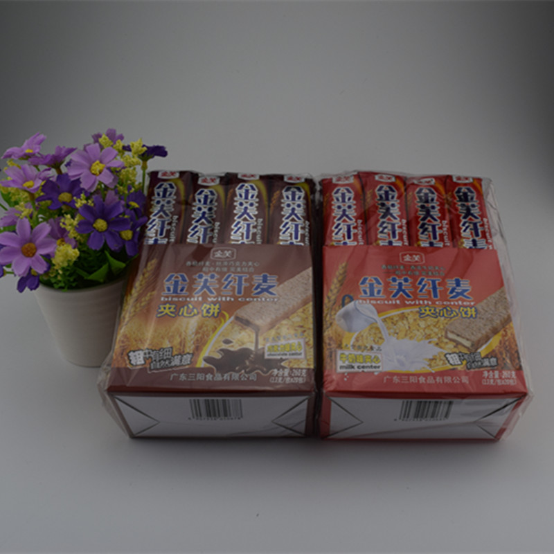 金芙香米代可可脂巧克力 香米脆巧 巧克力角金芙纤麦夹心