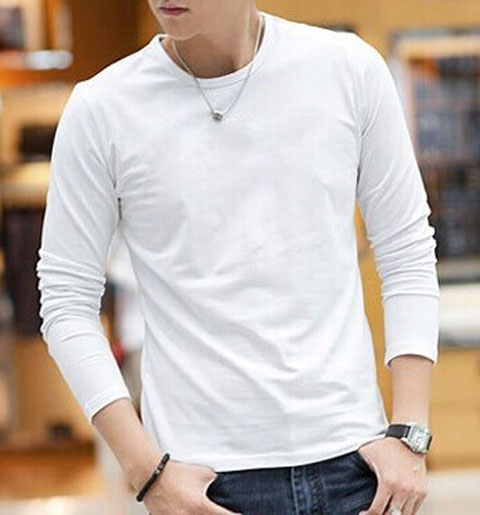 男士V领圆领拉丁摩登广场交谊舞蹈练功服上衣成人长袖练习舞衣