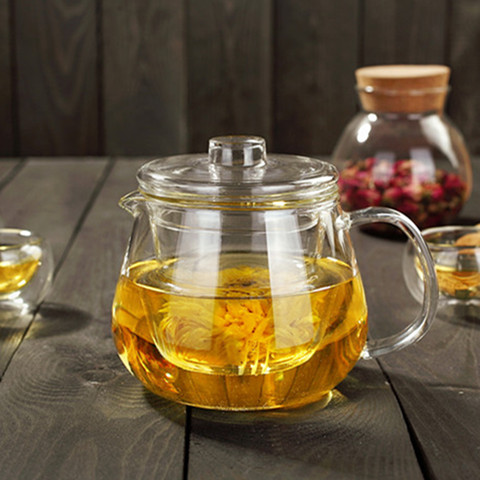 耐热玻璃茶壶玻璃茶具过滤内胆花草茶壶直火加热功夫茶具特价包邮