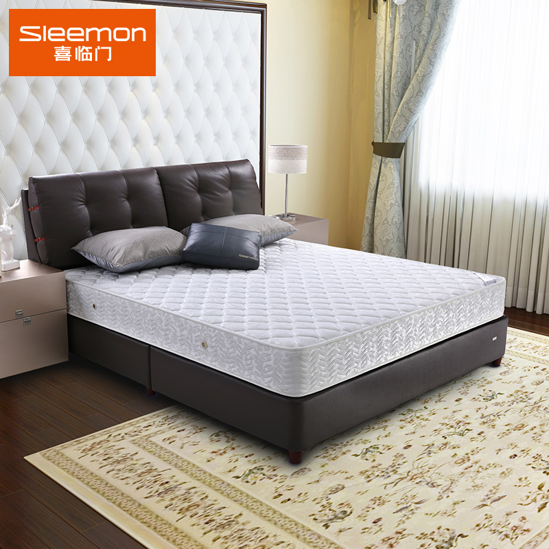 喜临门1.2/1.8米天然椰棕床垫棕垫 硬 弹簧床垫 席梦思 床垫 聚禄