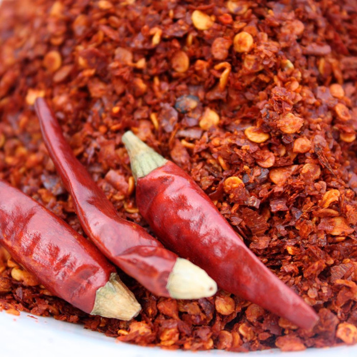 江西散装干辣椒粉手工自磨农家自种烧烤辣椒面中粗油辣子原料50克