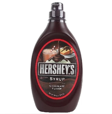 进口好时黑巧克力酱 烘焙蛋糕装饰原料 咖啡奶茶623g（代可可脂）