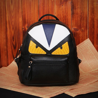 美包包儿童小怪兽书包PU皮包韩版双肩包包男女童潮愤怒的小鸟背包