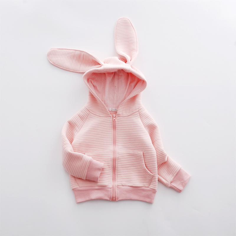 春装女童装连帽小女孩外套春秋儿童卫衣小童春季拉链上衣2016新款