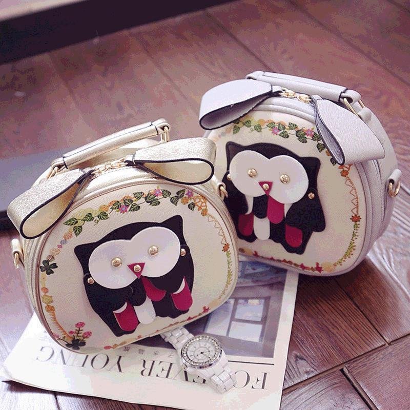 儿童斜挎包男女童迷你小包包可爱公主时尚单肩包PU皮韩国潮小孩子