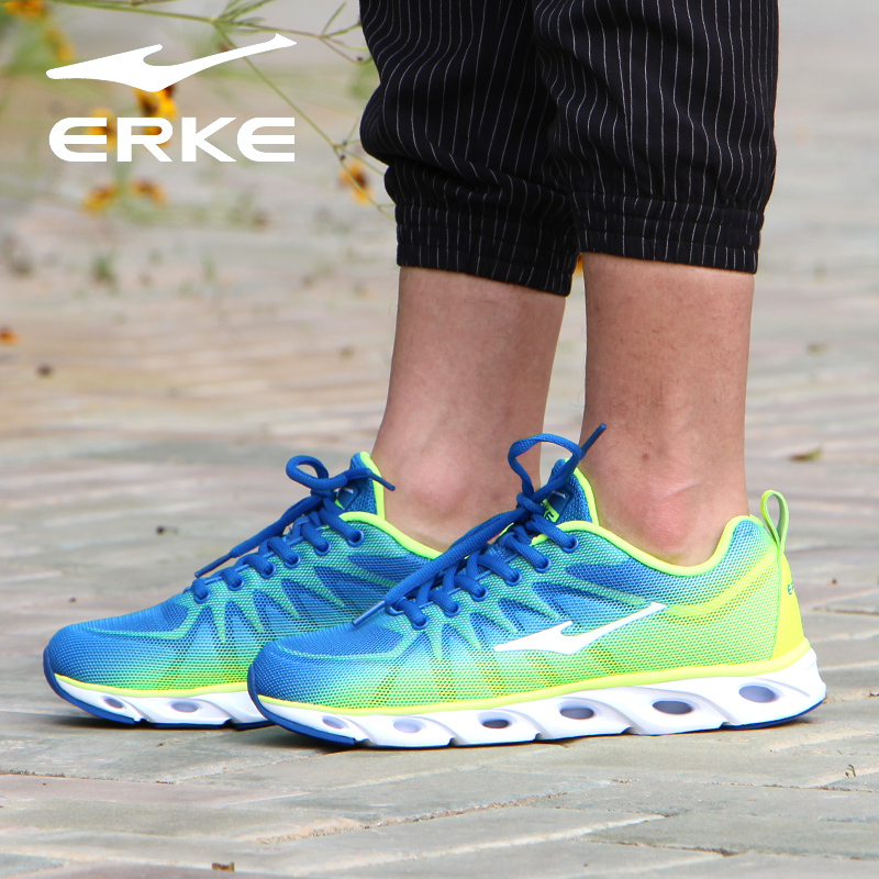 鸿星尔克男鞋夏季透气运动鞋男舒适跑步鞋学生超轻百搭耐磨休闲鞋