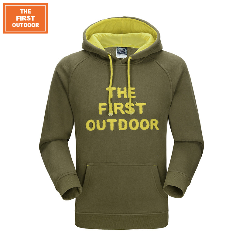 第一户外抓绒衣男女加厚保暖摇粒绒软壳连帽套头修身外套