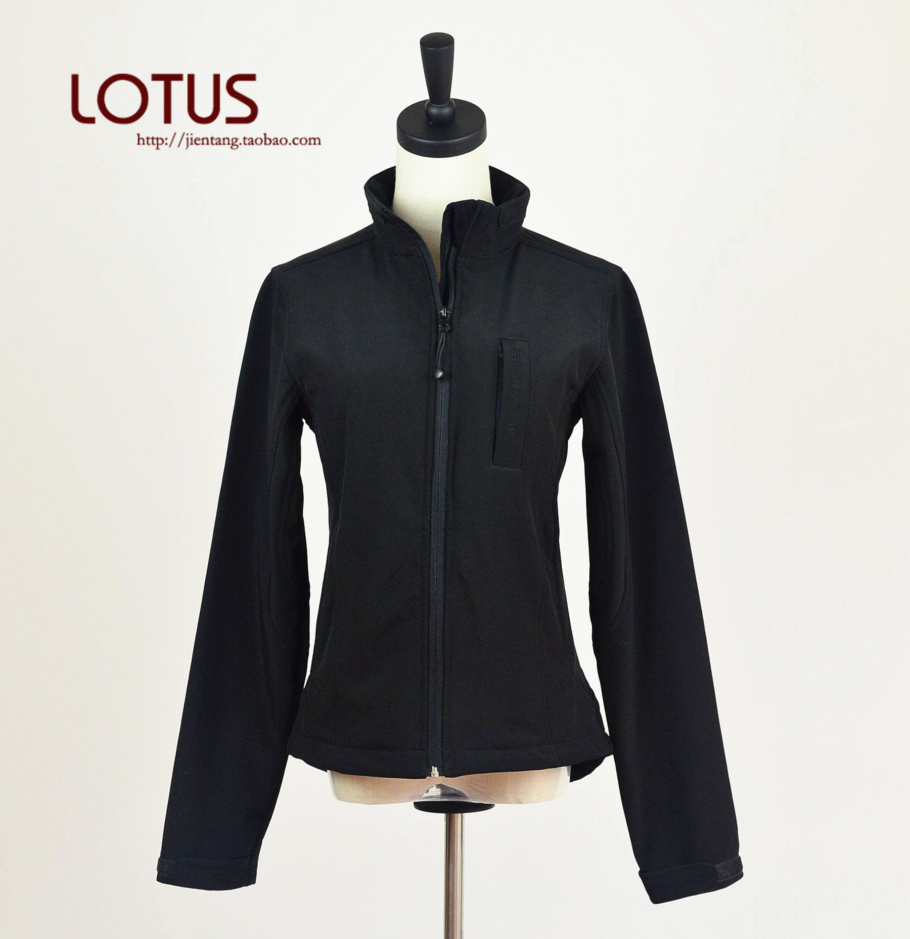 欧美大牌 外贸原单 抓绒软壳冲锋衣女 时尚修身防风防雨