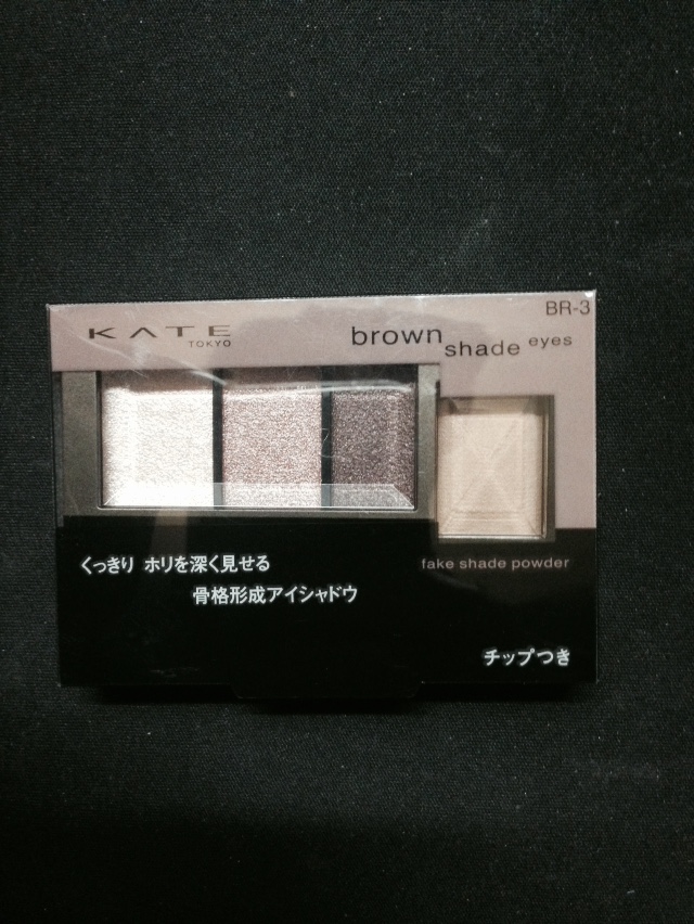 【现货】日本KATE新品骨干重塑 3+1眼影鼻影 立体裸妆 大地色