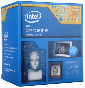 顺丰 Intel/英特尔 I5 4590 盒装CPU 中文原包酷睿四核 行货三年
