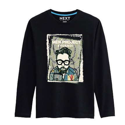 长袖t恤男2016秋季男士纯棉大码宽松圆领胖子日系潮牌青少年男装