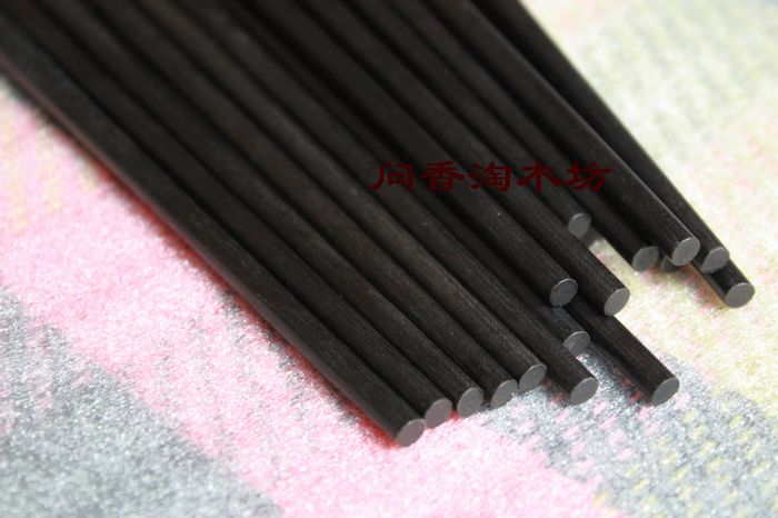 餐具 黑檀木筷乌木无漆无蜡红木筷子健康原木酒店高档品10双包邮