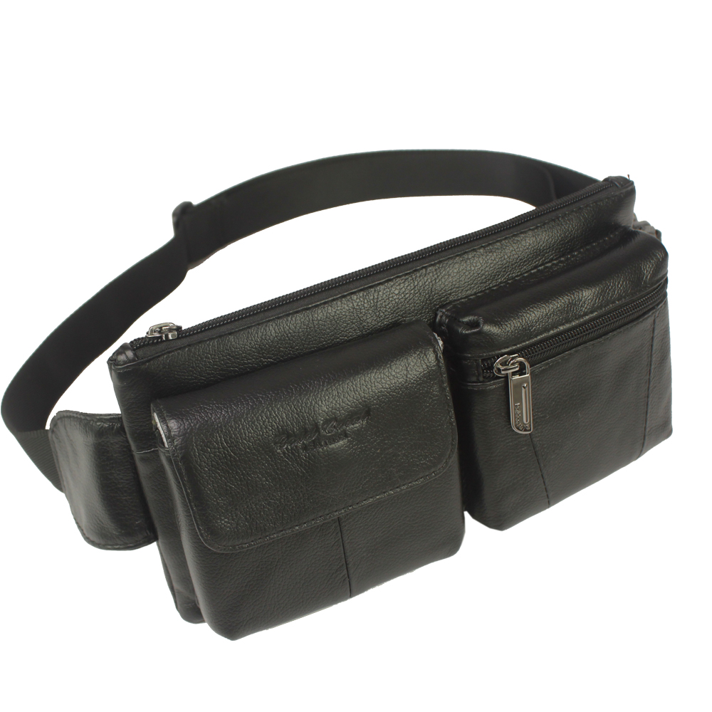 外交官皮带手机包男包新款小多功能拉链韩版青年小包软把竖款男士