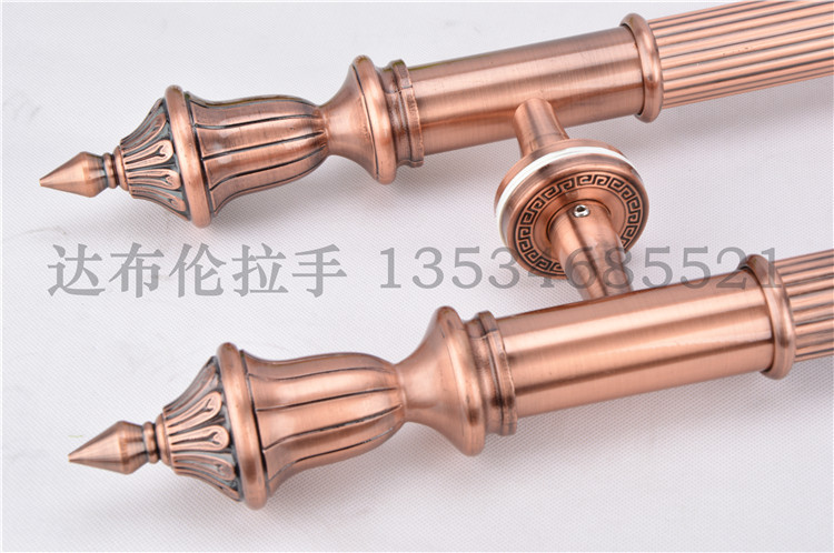 拉手欧式 仿古豪华酒店KTV大门木门把手古铜不锈钢 玻璃门拉手