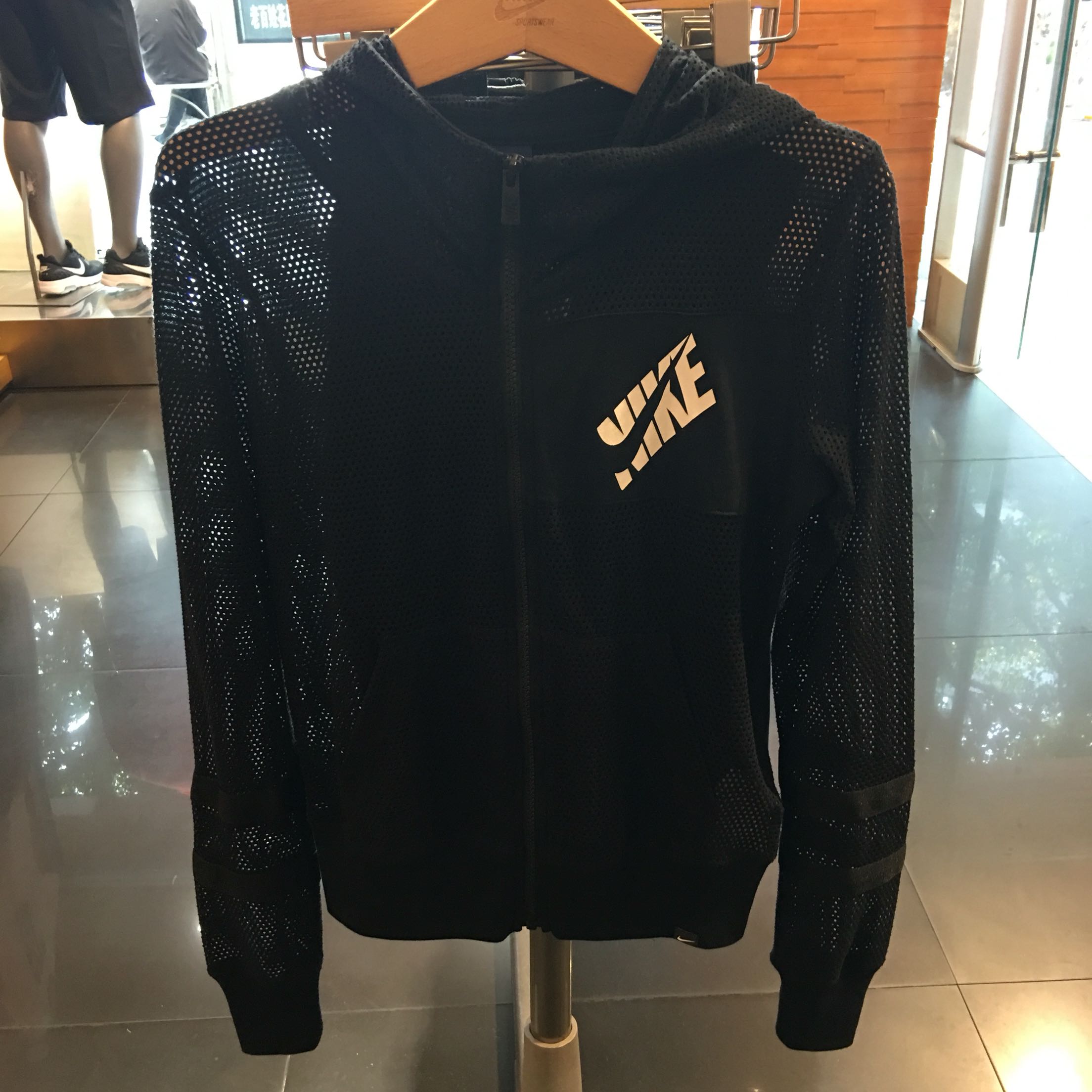 专柜正品 Nike/耐克 女子网眼运动外套夹克 726487-010