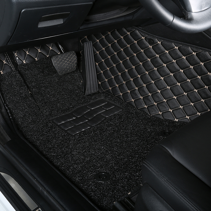 2016款凯迪拉克CT6 XT5全包围脚垫 XTS SRX atsl专用丝圈汽车脚垫