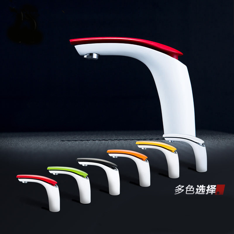 jrs视频直播_JRS体育直播_jrs直播是什么意思多彩色全铜冷热水龙头浴室台上盆洗脸盆单孔台盆面盆龙头