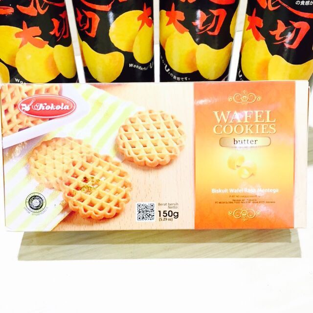 临期特惠 印尼进口 可可乐原味华夫饼干 150g 2017-04-06到期