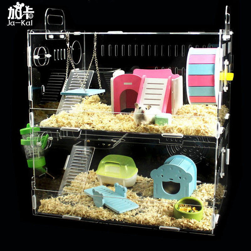 亚克力仓鼠笼子仓鼠宝宝透明别墅套餐