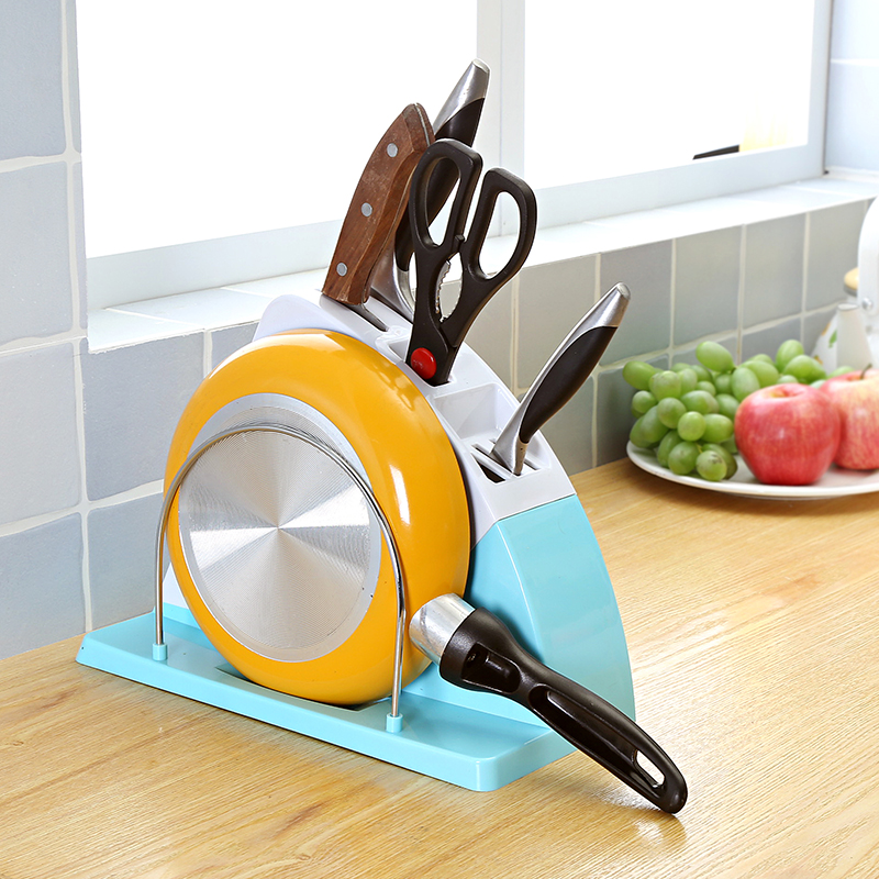 刀具架多功能收纳架置物架刀座菜刀架jrs视频直播_JRS体育直播_jrs直播是什么意思厨房用品塑料刀架锅架
