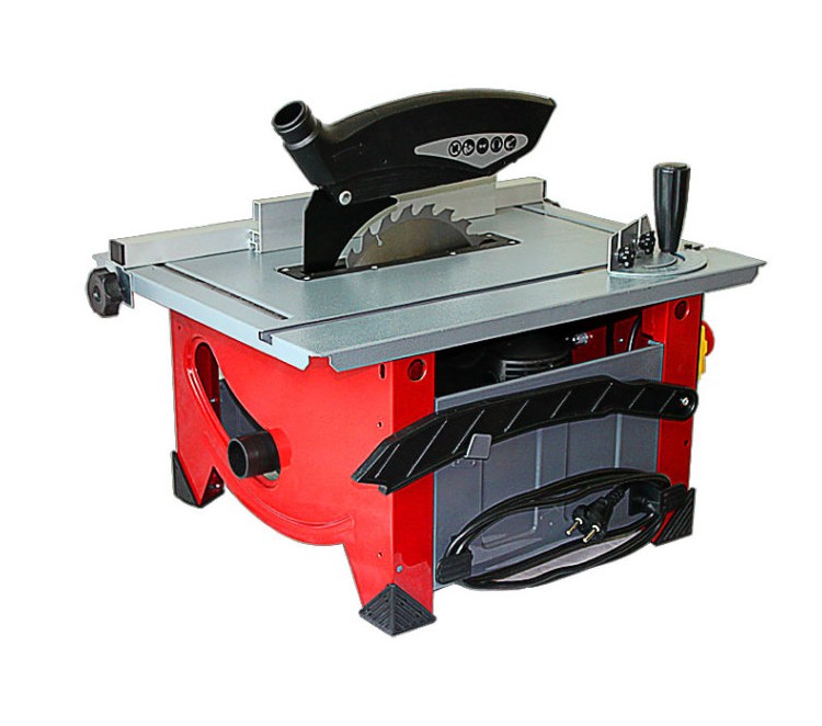 铝体家用电锯7电圆锯倒装台锯木工工具木材切割机