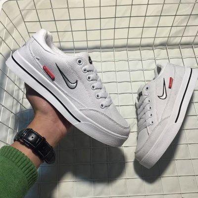 韩国东大门代购百搭厚底情侣板鞋 街头实拍嘻哈鞋 学生运动男女鞋