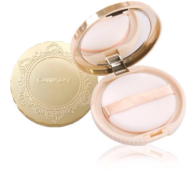 包邮 Canmake井田 棉花糖控油蜜粉饼10g SPF26PA++ 亚光保湿遮瑕
