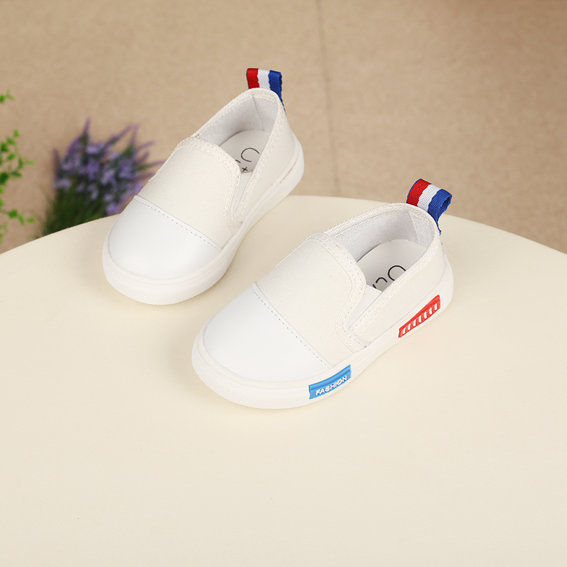 秋季爆款儿童帆布鞋男童鞋小白球鞋女童休闲板鞋宝宝布鞋板鞋2016