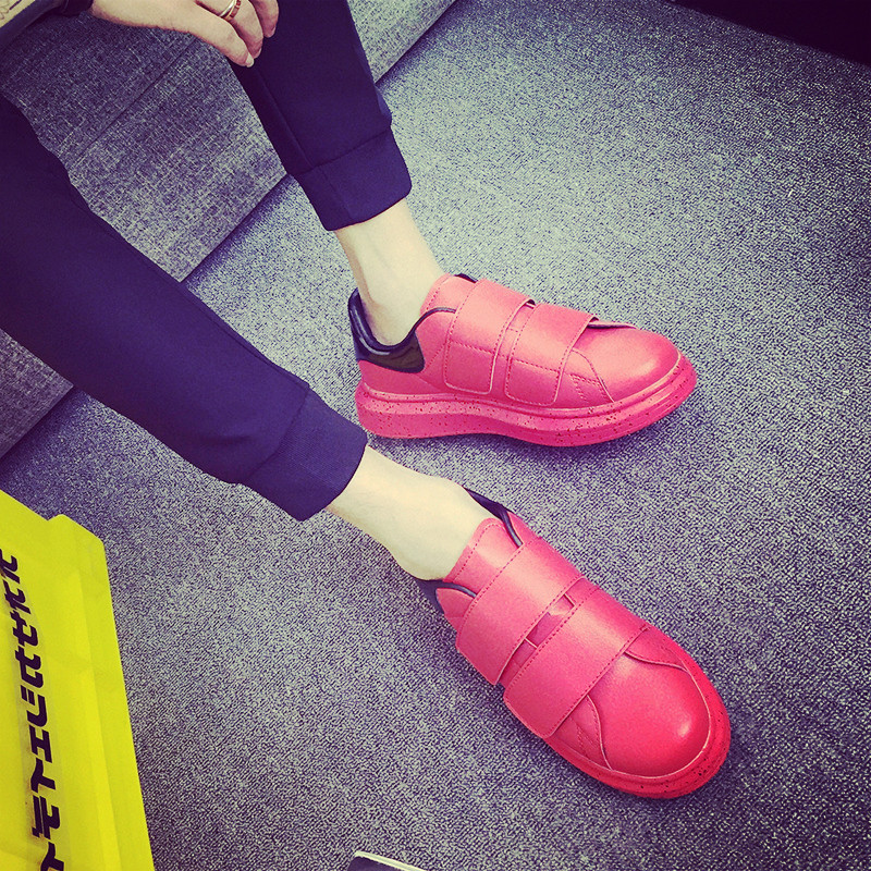 新春季新款男鞋子韩版潮流休闲情侣鞋懒人增高运