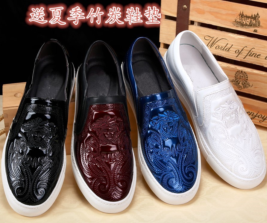 夏季新款豆豆鞋乐福鞋男士皮鞋韩版春季2016潮鞋透气潮流休闲男鞋