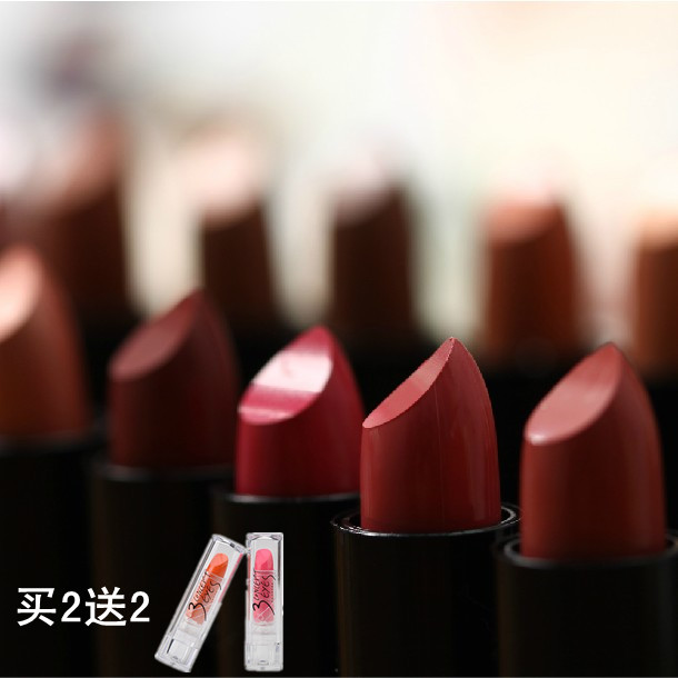 nyx圆管口红唇膏 大红色裸色橘红色粉色滋润保湿不掉色 正