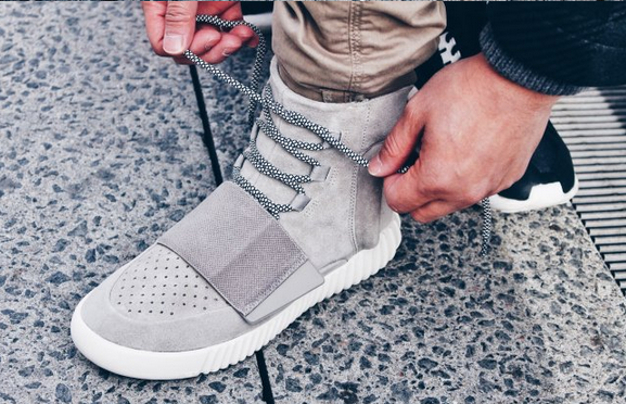 新款高帮侃爷 west Yeezy椰子750灰色运动鞋750男女跑步鞋情侣鞋