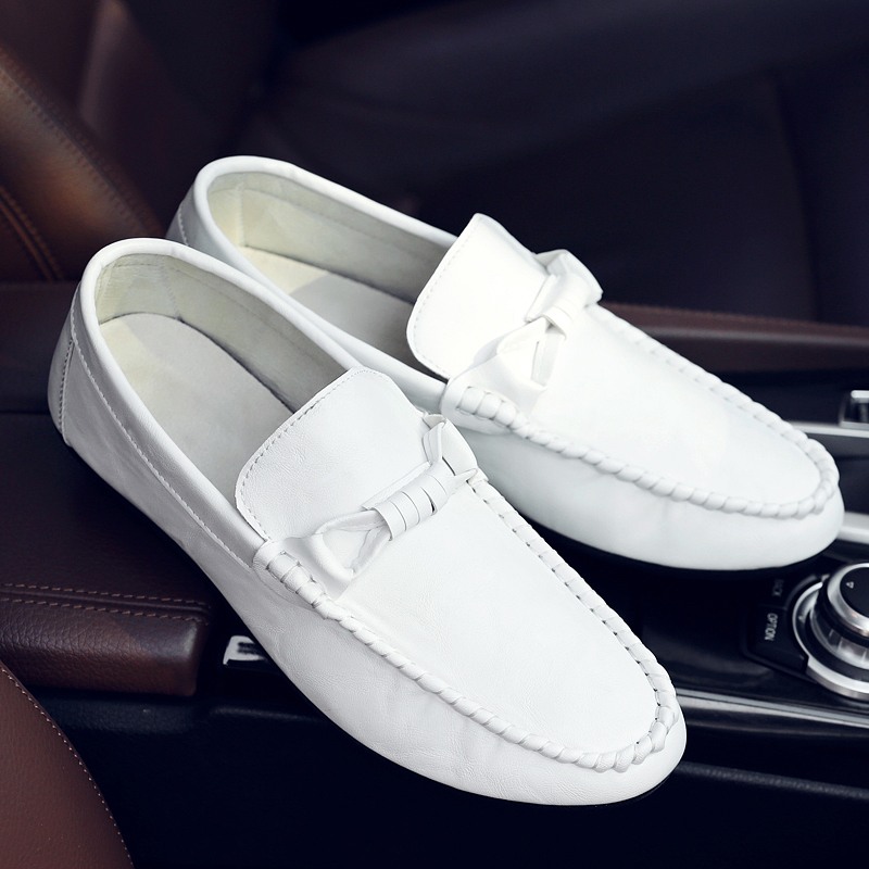 2016春季新款韩版潮流男鞋子休闲一脚蹬懒人鞋夏季青年男士豆豆鞋