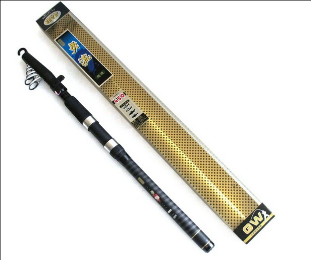 光威勇流2.7/3.0/3.6/4.2/4.5米超硬碳素海杆远投竿抛竿钓鱼竿渔