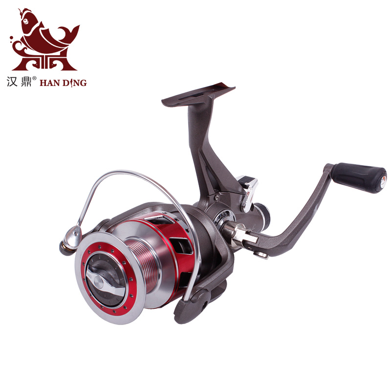 包邮汉鼎前后卸力渔线轮全金属海竿纺车轮矶竿轮矶钓轮纺车轮渔具