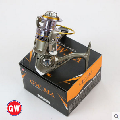 光威全金属线杯渔轮GW.MA1000/3000/5000/6000纺车轮矶筏海竿轮